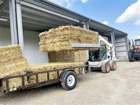 bale squeeze skid steer|used bale squeeze for sale.